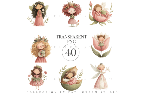 Download 40 Fairy Clipart Bundle - Bundle Collection