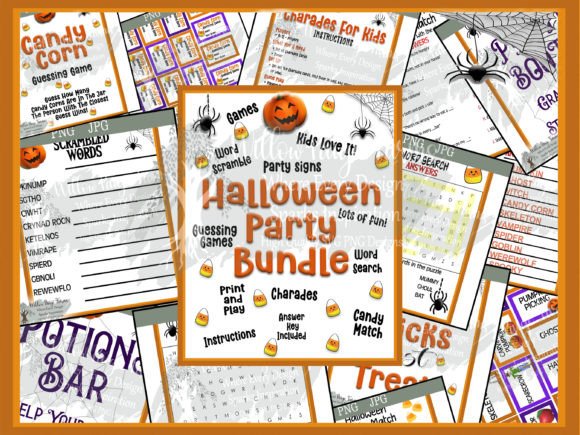 Download Halloween Party Bundle for Kids - Bundle Collection