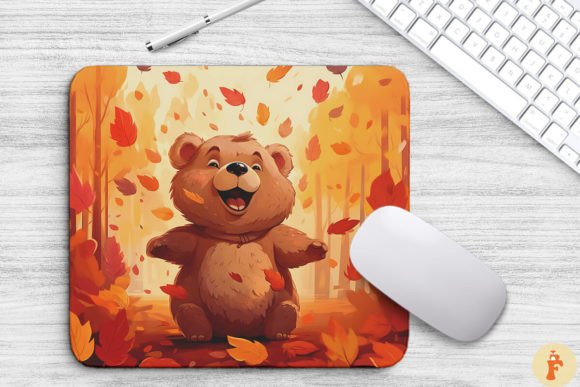 Download Happy Bear Laughing in Autumn Forest - Happy bear Collection